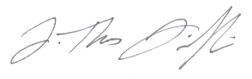 Thomas Griffin's personal signature
